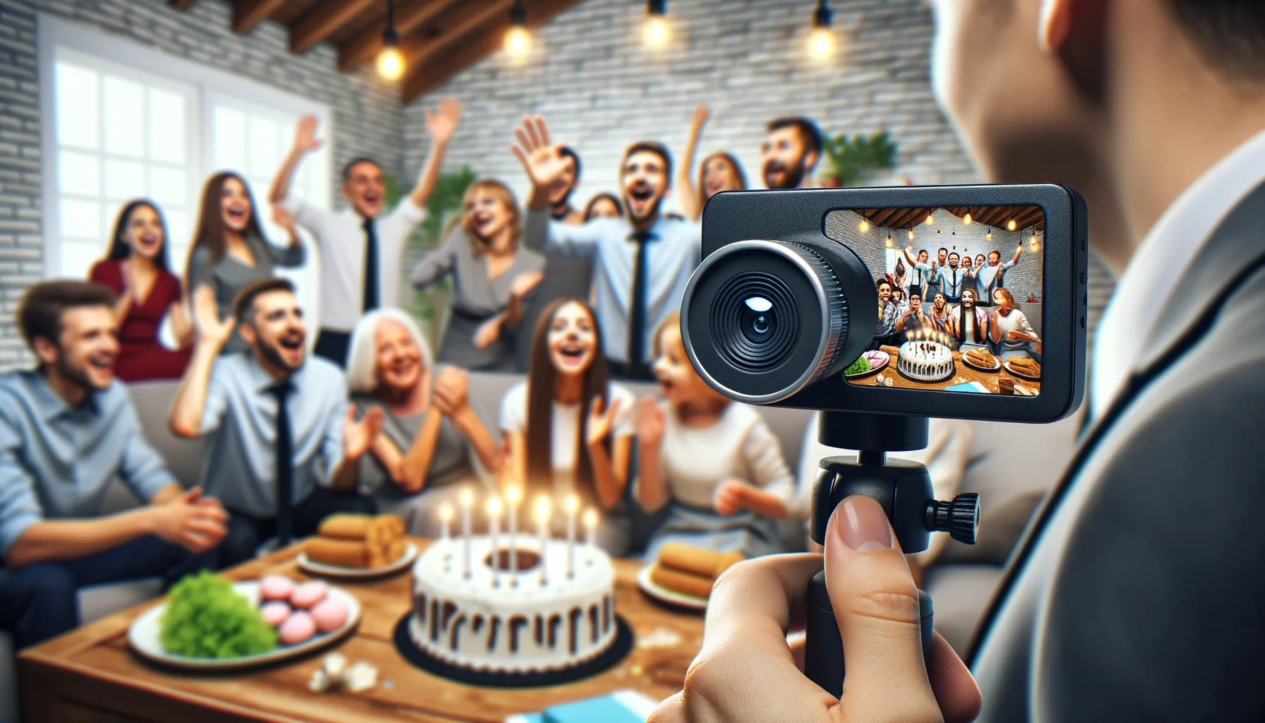 Spiele und Unterhaltungsideen mit Webcam fuer Geburtstage, Hochzeiten und mehr