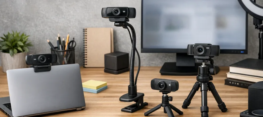 Webcam Positionierung im Home Office: DIY Tipps fuer optimale Kamerawinkel