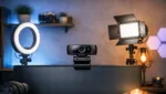 Optimale Beleuchtung und Hintergrundgestaltung fuer Webcam-Streams