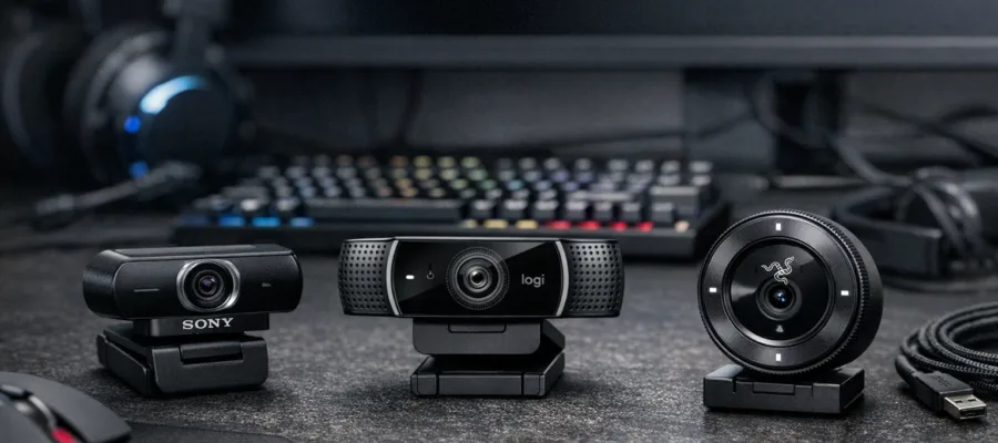 Sony, Logitech & Co.: Top Marken fuer Gaming-Webcams im Vergleich