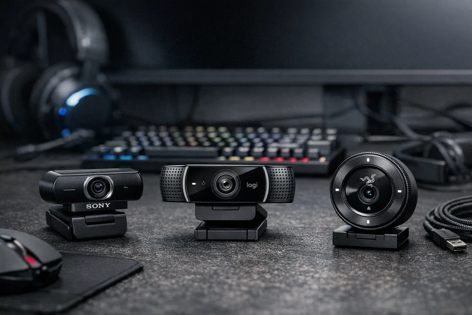 Sony, Logitech & Co.: Top Marken fuer Gaming-Webcams im Vergleich