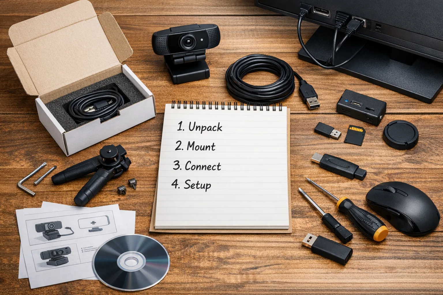 Webcam einrichten: Schritt-fuer-Schritt Anleitung fuer Anfaenger und DIY-Enthusiasten